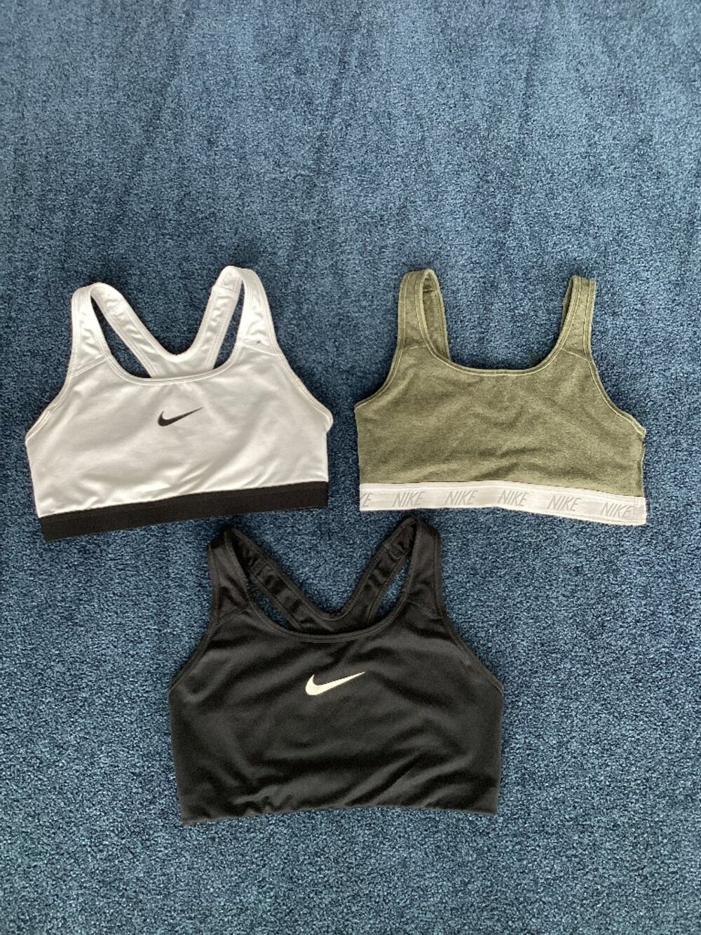 Bundle of 3 - Nike Sports Bras - Medium.